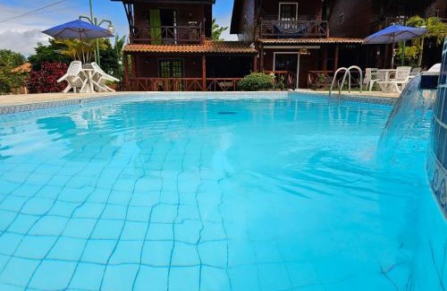 Novo Gravata Ski Chalet | Chalé Aconchegante com Vista para Piscina