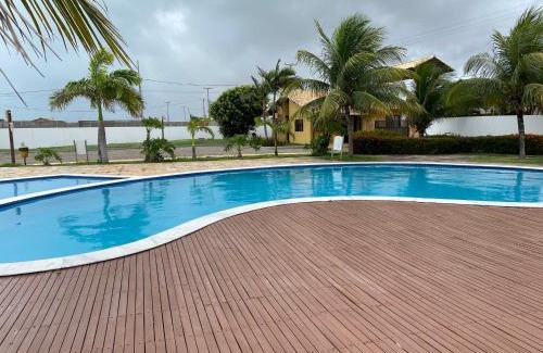 Jacuma Ski Chalet | Chalé de Praia em Condomínio Jacumã Beach & Golf Village - pé na areia