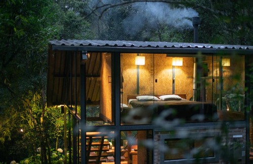 Itamonte Ski Chalet | Chalé de Vidro na Mantiqueira com cachoeiras