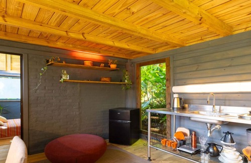 Garuva Ski Chalet | Chalé na Mata Atlântica com rio e imersão natural