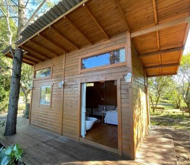 Passo de Torres Cabin | Chalé na praia e a beira do Rio Mampituba