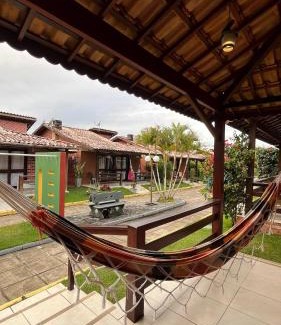 Novo Gravata Ski Chalet | Chalé no Privê Monte Serrat com 3 quartos em Gravatá