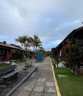 Novo Gravata Ski Chalet | Chalé no Privê Monte Serrat com 3 quartos em Gravatá