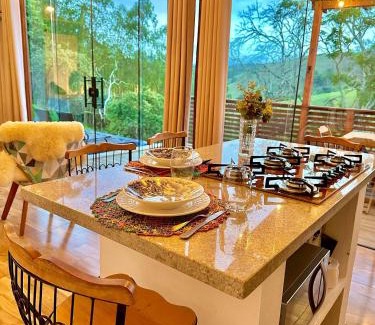 Cunha Ski Chalet | Chalé Tucano super Luxo