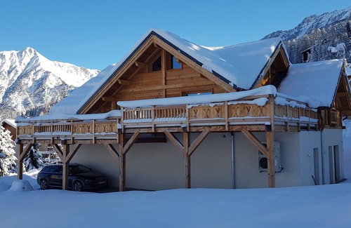 Les Orres Cottage | Chalet 12 pers overlooking the slopes