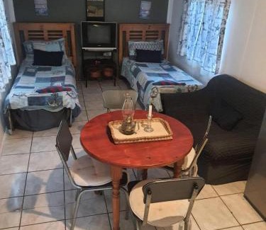 Broederstroom Ski Chalet | Chalet 2 Camping Style at Cynthias Country Outside bathrooms