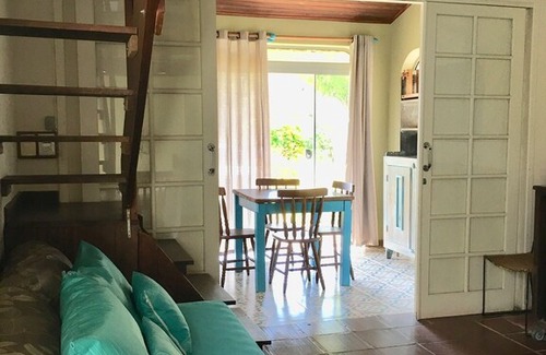 Florianopolis Ski Chalet | CHALET 2 IN GATE CONDOMINIUM 1 BLOCK BEACH|AIR CONDITIONING|WI-FI|BBQ