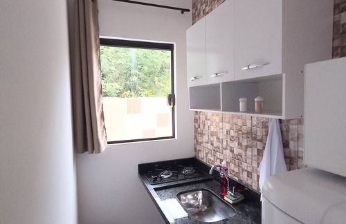 Caraguatatuba Ski Chalet | Chalet 2 🏠 private kitchen in gated community! OPENING! First floor