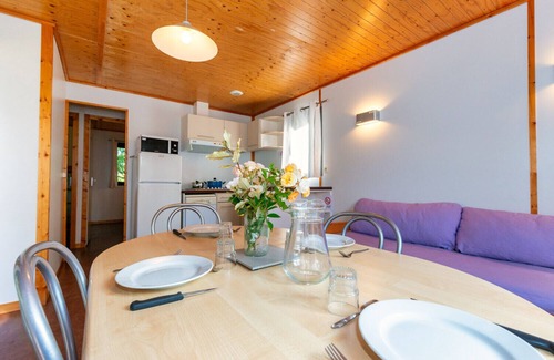 Saint-Amans-des-Cots Ski Chalet | Chalet 4/6 pers. au Camping de La Vernhe