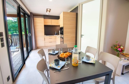 Saint-Bauzile House | Chalet 4/6 people - Camping Les Berges du Bramont