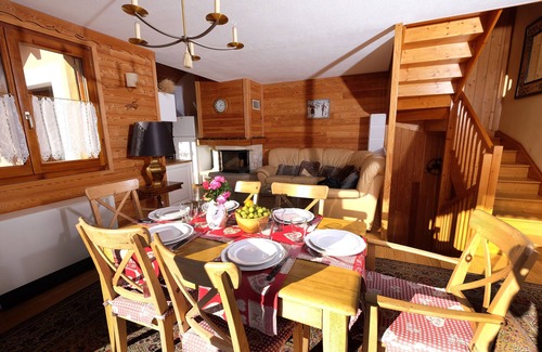 Briancon Villa | CHALET 4 * SOUTH TRIPLEX SOFT CHIMNEY BALCONIES GARDEN VIEW GREENHOUSE CHE CALM