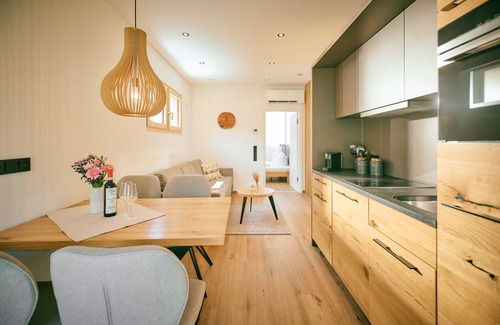 Steinberg am See Apartment | Chalet 55qm zum Entspannen mit Sauna und Whirlpool