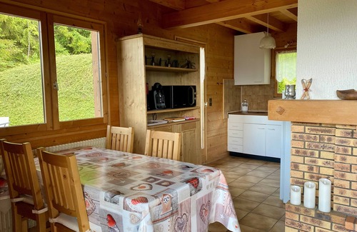 Manigod Ski Chalet | Chalet 70 m2, quiet, south-facing, in Manigod, F 74230, near La Clusaz & Annecy