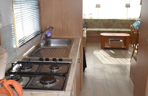 Ballum Ski Chalet | Chalet Ameland Recreation with sun all day on the terrace