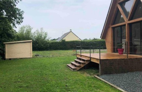 Saint-Lo-d'Ourville House | chalet atypique proche Portbail Denneville