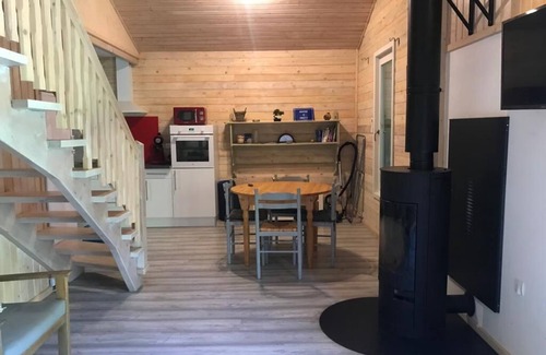 Layrac Ski Chalet | Chalet au Milieu de la Forêt Avec lac à Proximité