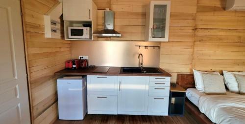 Durfort-Lacapelette Bed & Breakfast | Chalet avec bain nordique