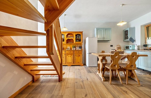 Porte di Rendena Ski Chalet | Chalet 'Baita Cisina' with Mountain View, Private Terrace and Wi-Fi