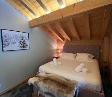 La Cote-d'Arbroz Ski Chalet | Chalet Balata - Charming chalet with hot tub and views