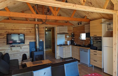 Camurac Ski Chalet | Chalet Bois au Pied des Pistes