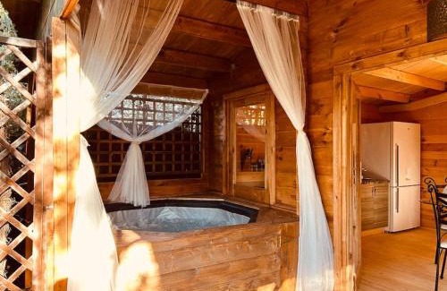 Bessan Ski Chalet | Chalet bois jacuzzi