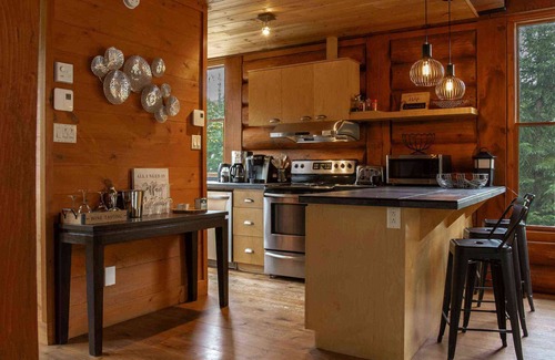 Lac Superieur Village Ski Chalet | Chalet Bois Rond Avec Spa - Foyer (Tremblant)/Accès Au Lac