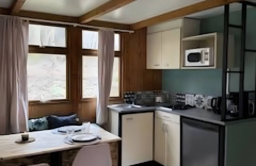 Bretagne-d'Armagnac House | Chalet 'Campitel 4 Personnes 92' with Private Terrace, Private Garden and Wi-Fi
