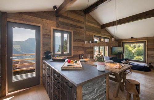 La Tzoumaz Ski Chalet | Chalet Capricorne Alpine Chique Sauna