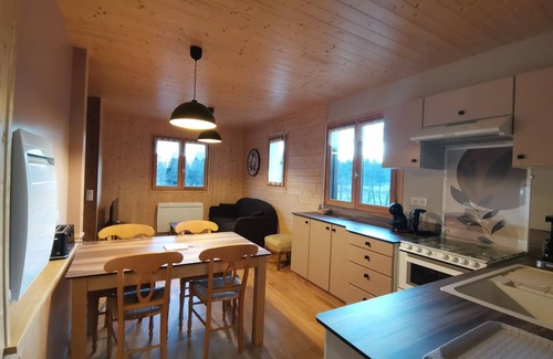 Saint-Genes-Champespe Ski Chalet | Chalet Cèdre, a little corner of paradise in the Auvergne, by the forest and the river