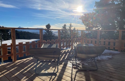 Vaulnaveys-le-Haut Ski Chalet | Chalet Chamrousse 1750, 7 Pers, 3 ch, Terrasse, vue Magnifique sur le Vercors