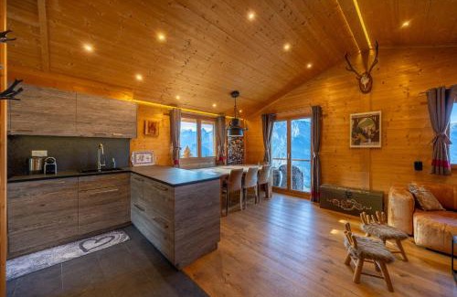 Saint-Pierre-de-Clages Ski Chalet | Chalet Chanterelle - Cosy et montagnard