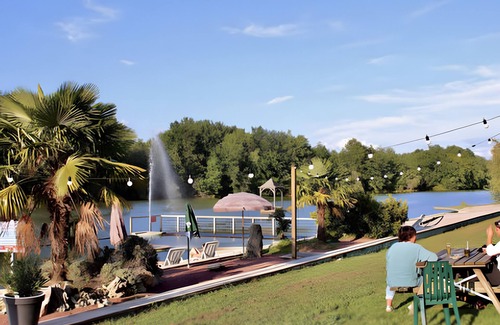 Bretagne-d'Armagnac Apartment | Chalet 'Club 5 Personnes 88' with Private Terrace, Private Garden and Wi-Fi