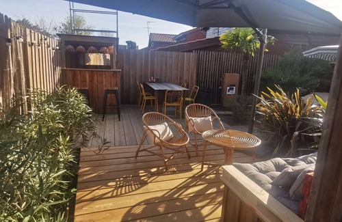 Lanton Ski Chalet | Chalet confortable avec terrasse et piscine