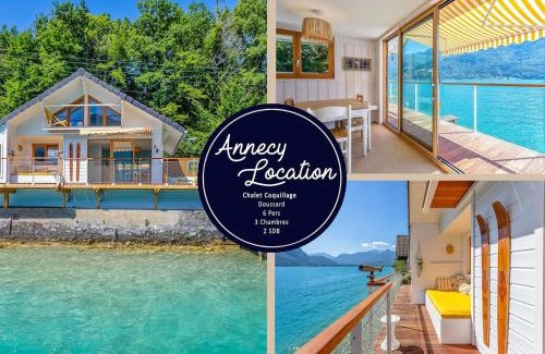 Bredannaz House | Chalet Coquillage Waterfront Escape On Lake