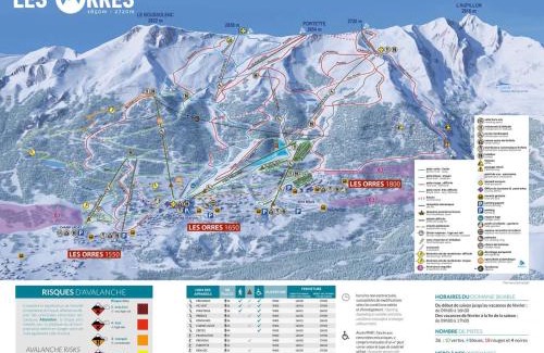 Les Orres Ski Chalet | Chalet de standing avec piscine, sauna et hammam - 6/7 pers, au pied des pistes Les Orres 1800 - FR-1-322-434