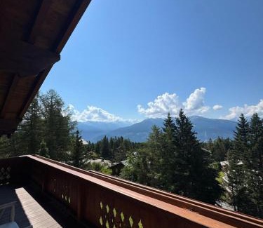 Icogne Ski Chalet | Chalet des Reines - Luxe discret, vue imprenable, calme absolue