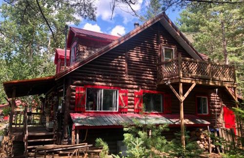 Mauricie Ski Chalet | Chalet en bois rond Mauricie
