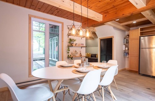 Orford Ski Chalet | Chalet Finland, Turn Key Amenities + Pet Friendly + Dedicated Workspace with Hi Speed WiFi
