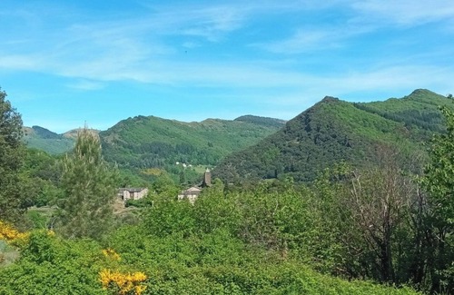 Saint-Andre-de-Valborgne Ski Chalet | Chalet 'En Cévennes' with Mountain View, Private Pool and Private Terrace