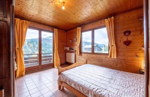 Saint-Nicolas-la-Chapelle Ski Chalet | Chalet L'Abri - Pour 9 avec vue montagne