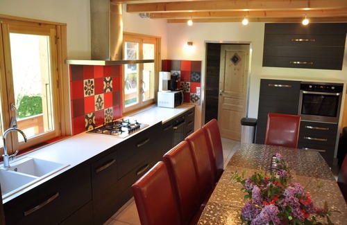 La Riviere-Enverse Ski Chalet | Chalet Grand Massif luxury building: sauna, near Morillon-Samoens