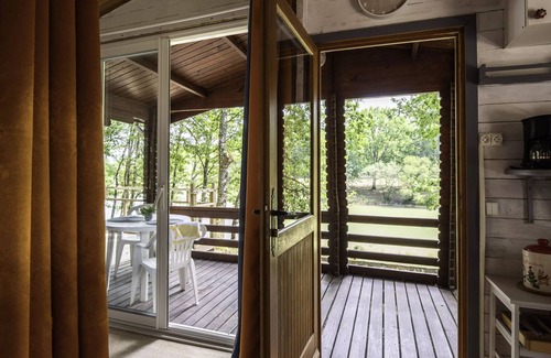Bretagne-d'Armagnac Ski Chalet | Chalet Guzet 3 Zimmer 4 Personen
