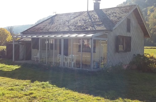 Kruth House | Chalet House cottage 12 people with enclosed large living room.