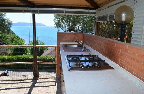 Marina di Pisciotta House | Chalet in Cilento with Sea View Pool