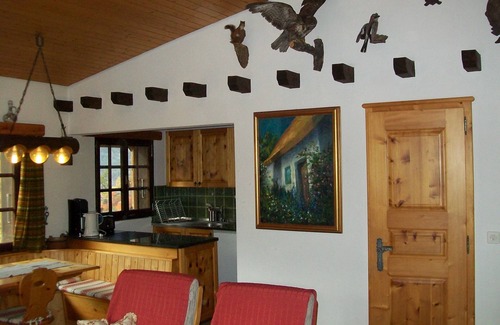 St. Niklaus Ski Chalet | Chalet in Grächen, on Sunday. Plateau, unspoilt location, all active Sun