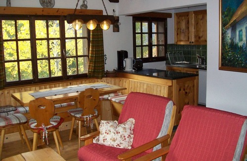 St. Niklaus Ski Chalet | Chalet in Grächen, on Sunday. Plateau, unspoilt location, all active Sun