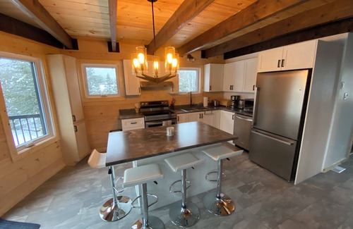 L'Anse-Saint-Jean Ski Chalet | Chalet in the heart of the mountains - 800m from Mont Edouard; 10km from the Saguenay Fjord