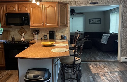 Lake Ariel House | Chalet in the poconos with a Golf Course, lake and beach in a gated community