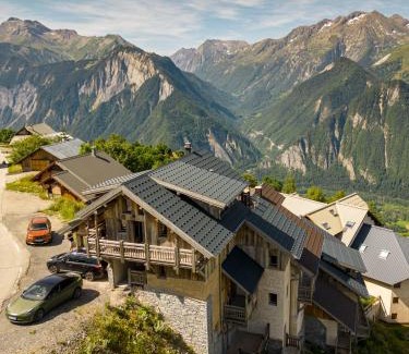 Villard-Reculas Ski Chalet | Chalet Le Perchoir, Spa, Sauna, sur les pistes