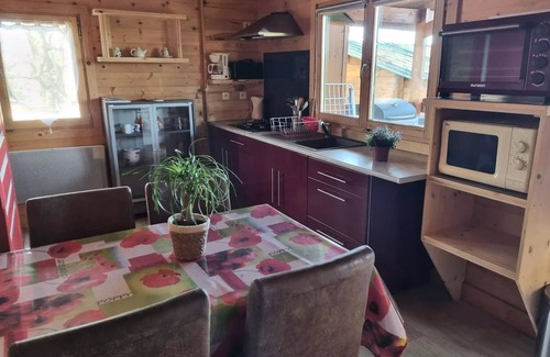 Peyrignac Ski Chalet | Chalet Les Coquelicots 4 Personen